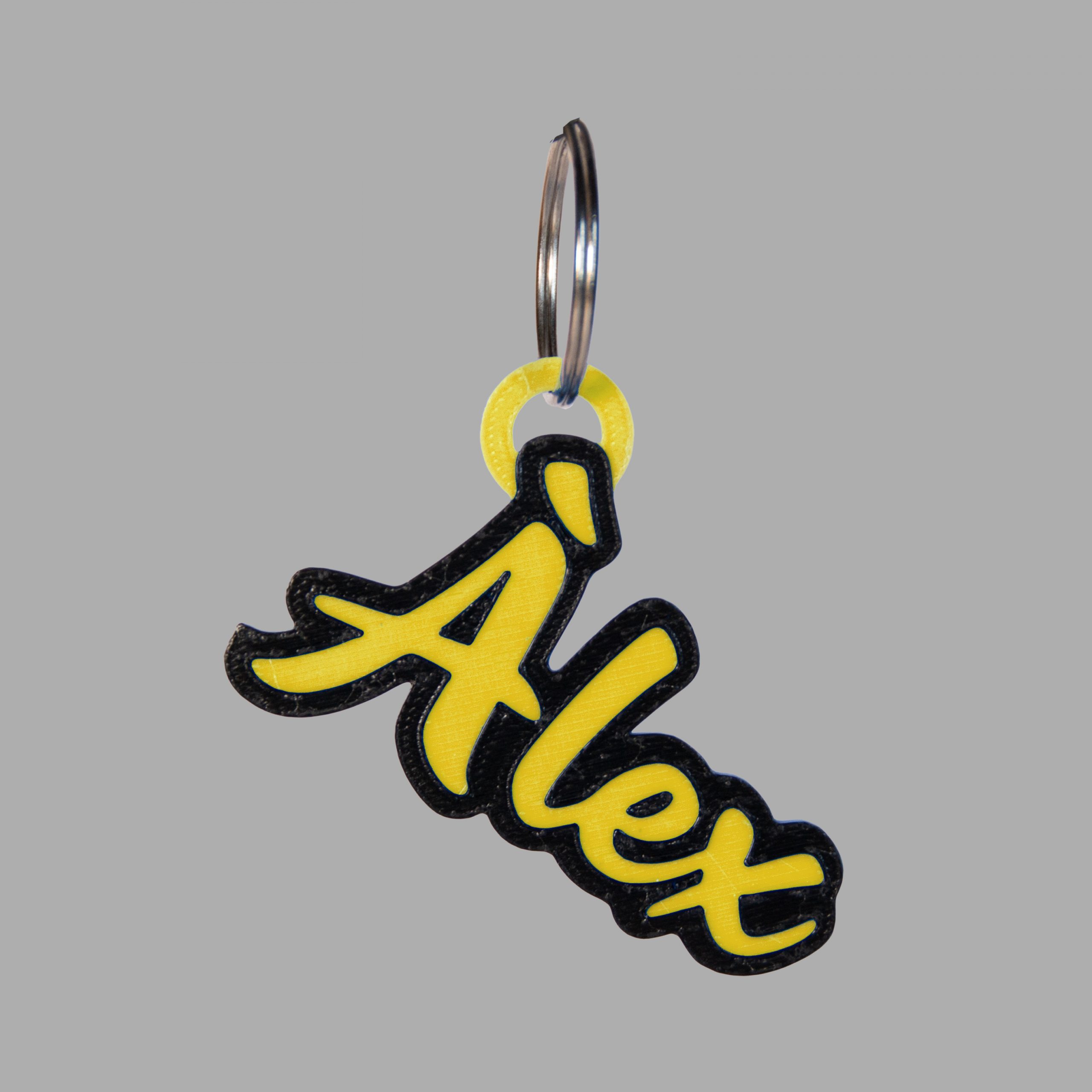 Llavero con Nombre y Color Personalizado: imagen 3