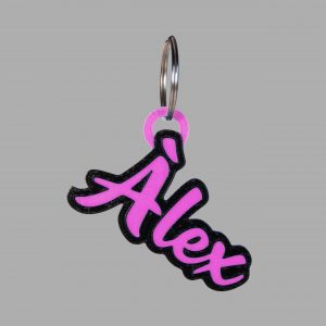 Llavero con Nombre y Color Personalizado: imagen 6