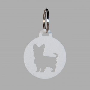 Llavero Silueta Perro